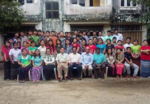 Guests from USA came to Myanmar and held a leadership training.