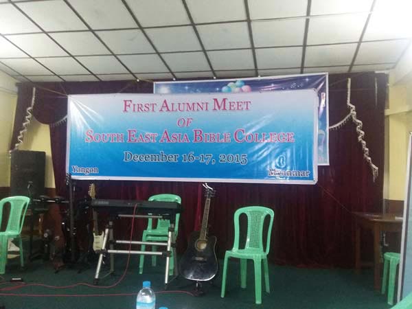 First Alumni Meet of the South East Asia Bible College.