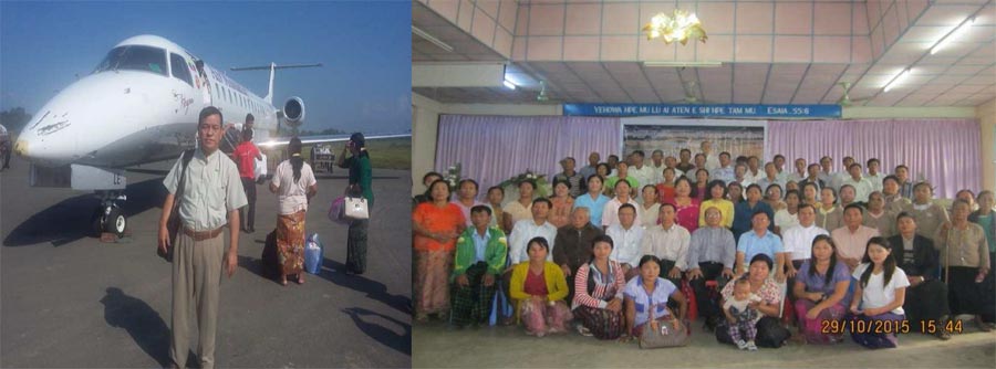 Bible training in Myitkyina.