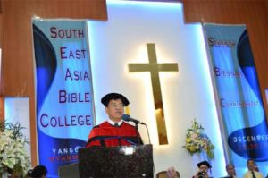 The 7th Biennial Commencement at the Southeast Asia Bible College.