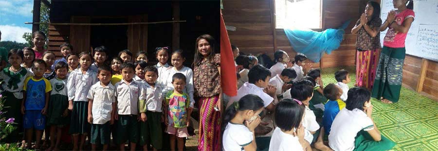 A children gospel meeting was held in Kayah State.