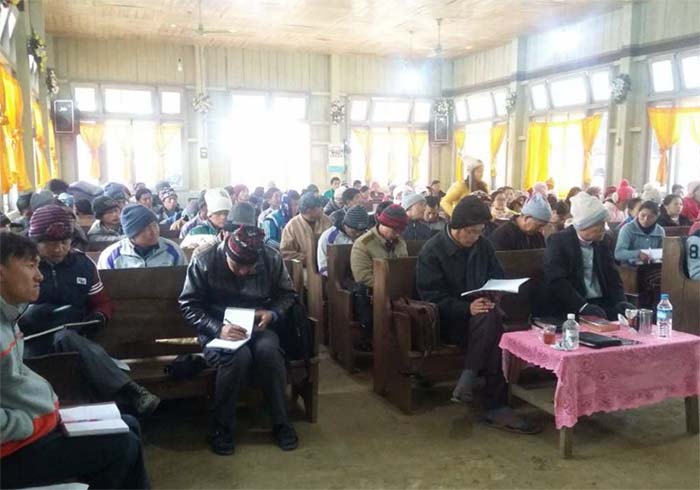 Christian leaders gathered for the Christian Leaders Retreat in Putao, Kachin State.