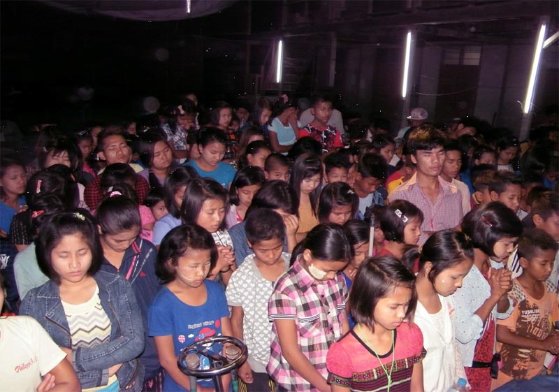 Over 50 young people accepted Jesus as their Savior and Lord at a summer youth camp in Myanmar.