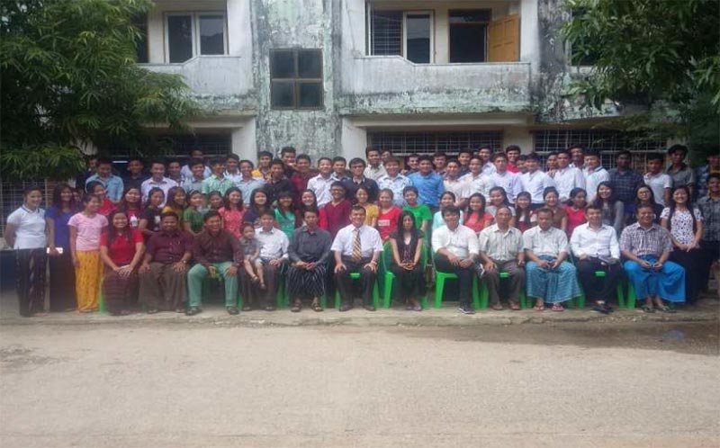 See the faculty members and all other members of the South East Asia Bible College in June of 2016.