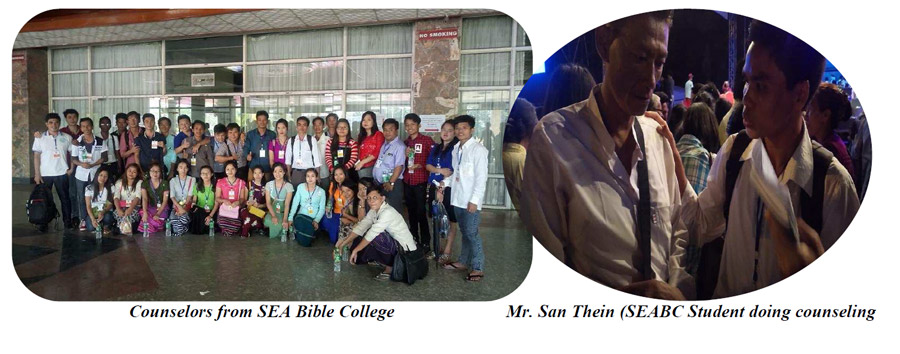 Read more about the counselors from the South East Asia Bible College Love Peace Joy Festival.