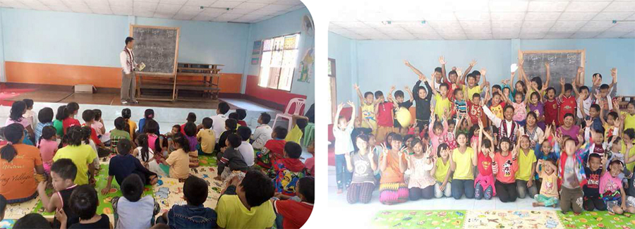 Read more about the Children Christmas at the South East Asia Bible College.