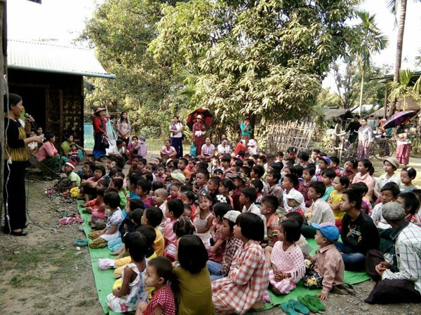 Learn more about the Children Christmas held at Htauk-kyant Village, for South East Asia Bible College.